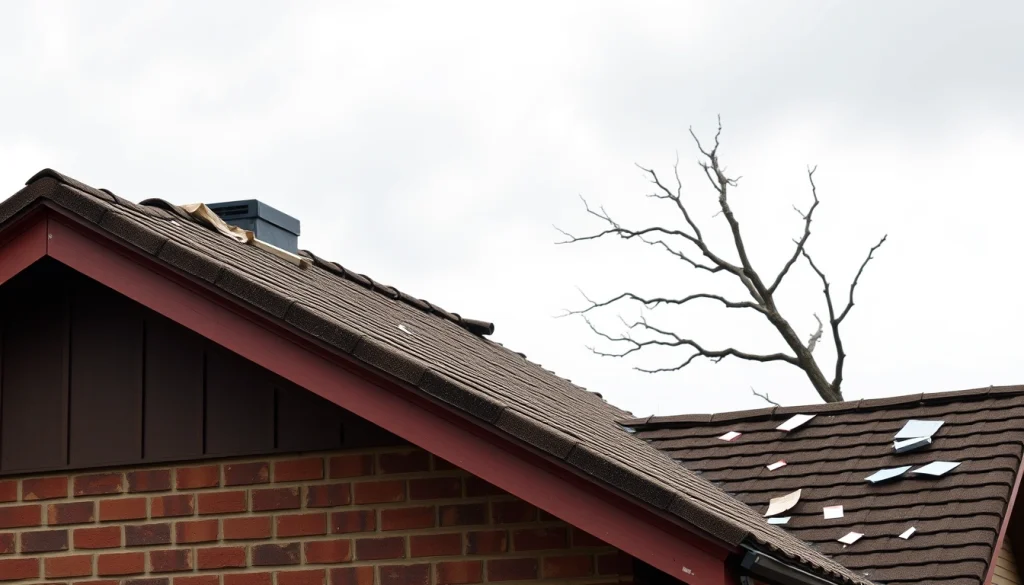 temporary roof repair after storm